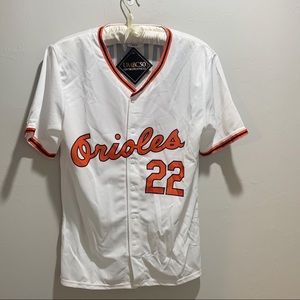 NWT 50 Baltimore Orioles #22 PALMER White Jersey